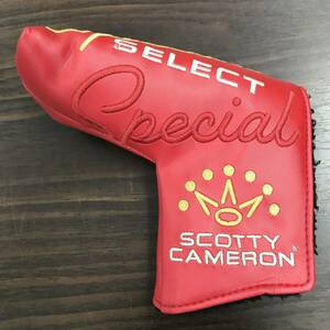 24K105 1 パターカバー Titleist SCOTTY CAMERON タイトリスト スコッティキャメロン SELECT 中古