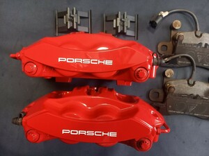  Porsche 997 991 Brembo 4POT rear brake caliper left right set used 911 Panamera 