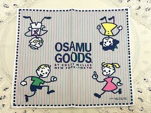 オサムグッズ OSAMU GOODS ハンカチ 当時物 レトロ 1987年 昭和 ヴィンテージ レア？