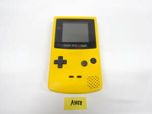 Nintendo GAME BOY COLOR ニンテンドー ゲームボーイ カラー 本体 CGB-001 動作確認済み　A3158