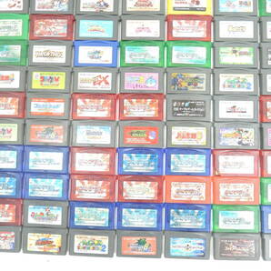 ゲームボーイアドバンスソフト 150本 まとめ売り GBA 動作未確認 A3200の画像6