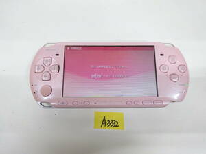SONY プレイステーションポータブル PSP-3000 動作品 本体のみ A3332