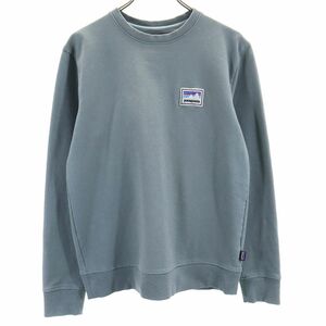 パタゴニア アウトドア 長袖 トレーナー S ブルー系 patagonia スウェット メンズ 240304