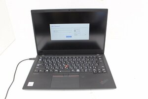 ジャンク ThinkPad X1 Carbon Gen8 第10世代 Core i5 10210U /8GB/14.0インチ/Wi-Fi/USB3.0/Type-C/Win10モデル☆