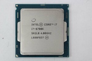 Intel CPU 第6世代 i7 6700K 4.00GHz LGA1151☆