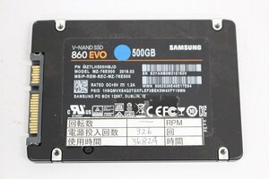 SAMSUNG MZ-76E500 500GB 2.5 SSD SATA 動作品☆