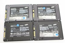 SAMSUNG 650 850EVO 120GB 2.5 SSD SATA 動作品 4個セット☆_画像1