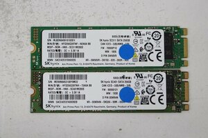 SKhynix HFS256G39TNH HFS256G39TNF M2 Type2280 256GB 動作品 2個セット☆