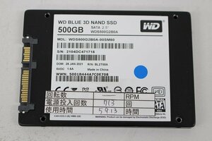 WD WDS500G2B0A-00SM50 500GB 2.5 SSD SATA 動作品☆