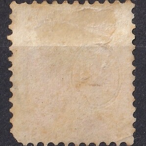 1882年スイス ヘルベティア(Standing Helvetia)切手 3Frの画像2