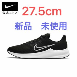 ナイキ ダウンシフター 11 新品　未使用　箱付き メンズ ランニングシューズnike スニーカー 黒 