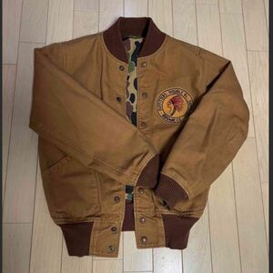 RRL ラルフローレン リバーシブル　ミリタリー フライトジャケット ブルゾン ミリタリー JACKET