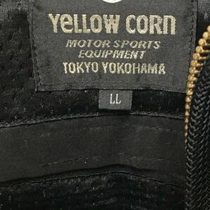 EY-179 YELLOW CORN TITANIUM MAX 夏用 イエローコーン LLサイズ ライディング メッシュジャケット品番YB-9109の画像6