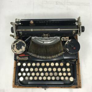 FY-048 Underwood Standard TypeWriter タイプライター アンダーウッド 当時物 保管品の画像7