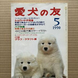 愛犬の友 1990年5月号 誠文堂新光社の画像1