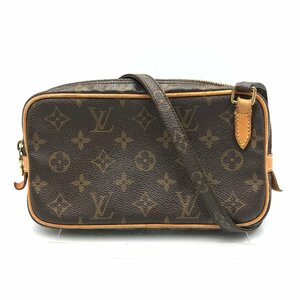 １円スタート※LOUIS VUITTON ルイヴィトン LV モノグラム ポシェットマルリーバンドリエール M51828 ジャンク品 fe ABP