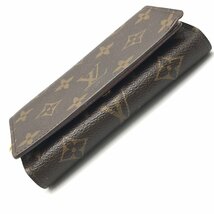 LOUIS VUITTON ルイヴィトン LV モノグラム L字ファスナー財布 M61730 ポルトモネ・ビエ トレゾール ブラウン 二つ折り財布 fe ABB2_画像3