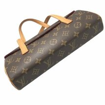 LOUIS VUITTON モノグラム ソナチネ M51902 ルイヴィトン 手提げ ハンドバッグ 手提げ ブラウン LV レディースバッグ fe ABF_画像5