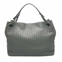 BOTTEGA VENETA ボッテガ・ヴェネタ イントレチャート ラージ ガルダバッグ ショルダートートバッグ ハンドバッグ ラムレザー　fe ABJ_画像1