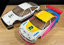 ［I-263］ラジコン RC ドリラジ 現状品 ボディ 8台分 セット まとめ売り YOKOMO TAMIYA_画像6