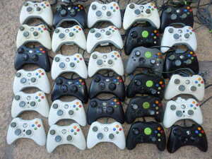 XBOX XBOX360 Microsoft controller 30 piece summarize together large amount wire wireless controller Microsoft GG1631