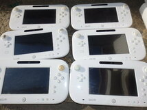 Nintendo Wii U 本体 6台 ゲームパッド 6台 白 ホワイト まとめて 任天堂 ニンテンドー 通電確認済み GG1662_画像2