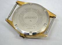 16Aジャンク SEIKO セイコー 5740-8000 8030 LORD MARVEL 36000 ロードマーベル 手巻 全数字 フェイスのみ 金色 ゴールド色 ブランド時計 _画像9