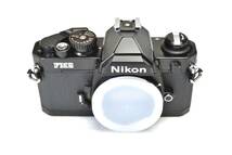 【極上中古美品】Nikon ニコン New FM2ブラック CEマーク入り最後期型　 清掃・整備済み・電池付き 希少な最終製造ロット2000年12月製_画像3