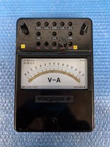 [CK20954] YOKOGAWA width river V-A portable direct current amperemeter present condition delivery 