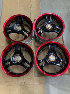 YOKOHAMA Super ADVAN Racing SA3R 17インチ アルミ ホイール 9J 5穴 PCD114.3 +42 スーパーアドバン ヨコハマ ランエボ インプレッサ WRX