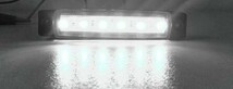 LED サイドマーカー ランプ 白 ホワイト 24V トラック デイライト ドレスアップ 角型 車幅灯 路肩灯 車高灯 10個 セット 送料無料 Lf3_画像4