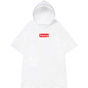 新品 20SS Supreme Ballpark Poncho ボールパーク ポンチョ レインコート White ホワイト ノベルティ