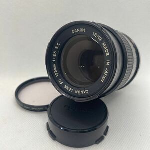 【1円スタート】Canon FD 135mm f3.5 s.c. フィルムカメラ 単焦点レンズ 