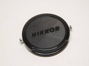 Nikon Lens Cap 40.5mm ( Snap-on type, Nikkor logo ) ニコン レンズキャップ