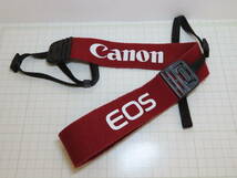 Canon Neck Strap with Eos logos ( Fabric ) キヤノン 布製 ストラップ_画像1