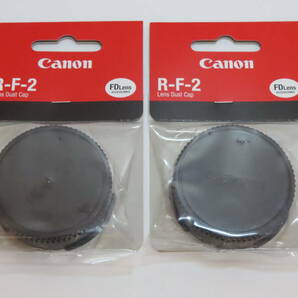 Canon Rear Lens Cap キャノン ＦＤレンズ リア用レンズキャップ 未使用品 ２枚の画像2