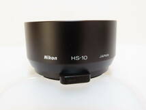 Nikon Lens Hood Snap-on type HS-10 for Nikkor 85mm F/2s Lens ニコン レンズフード_画像3