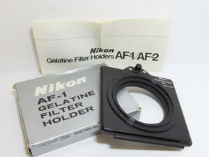 Nikon Gelatine Filter Holder type AF-1 ニコン ゼラチンフィルターフォルダー