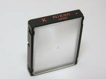 Nikon Focusing Screen type K for Nikon F3 ニコン フォーカシング スクリーン Ｋ型_画像2