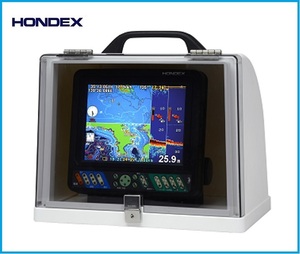  new model . difference hinge Fish finder box GB01 movement (...) I type HONDEX ho n Dex Fish finder BOX