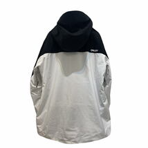 ● OAKLEY TNP TBT SHELL JKT WHITE BLACK Lサイズ メンズ スノーボード スキー ジャケット 23-24 日本正規品_画像2