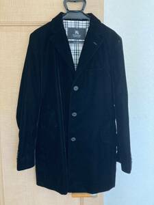 超美品！バーバリー　BURBERRY BLACK LABEL チェスターコート/LL/BLK/BMA10-102-09