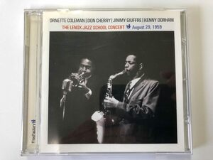 jamaica1769 中古CD-良い The Lenox Jazz School Concert: August 29,1959 オーネット・コールマン 8436019580646 輸入盤
