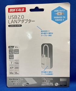 0000043 BUFFALO USB2.0 LANアダプター LUA3-U2-ATX ※動作未確認