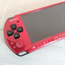 SONY PSP3000 バリューパック レッド/ブラック 箱説付 異音あり _画像3