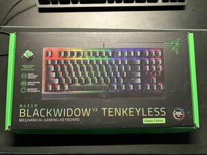 ★中古★ RAZER BlackWidow V3 TENKEYLESS Classic Edition. 日本語配列