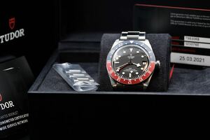 売り切り！ 【極美品】 TUDOR GMT ブラックベイ 79830RB blackbay チューダー ペプシ 腕時計 自動巻き チュードル 付属品全て有り