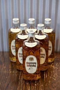 6本セット 【未開封】 白角 サントリー 角瓶 SUNTORY ウイスキー WHISKY ニッカ ジャパニーズウイスキー
