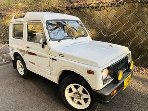 スズキ　ジムニー　JA11　660 パノラミックルーフ　ターボー　MT　4WD　車検R7年3月