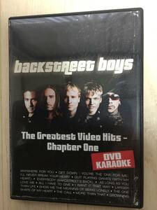 【激安】【セル】DVD『backstreet boys グレイテスト・ビデオ・ヒッツ－チャプター・ワン』　ＤＶＤ　ＫＡＲＡＯＫＥ